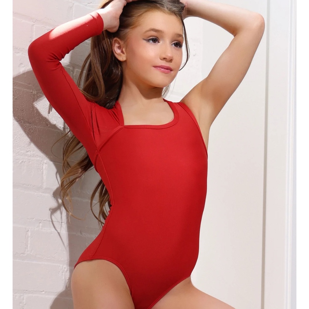 Tiger Friday Allegra Leotard Brick Child Large